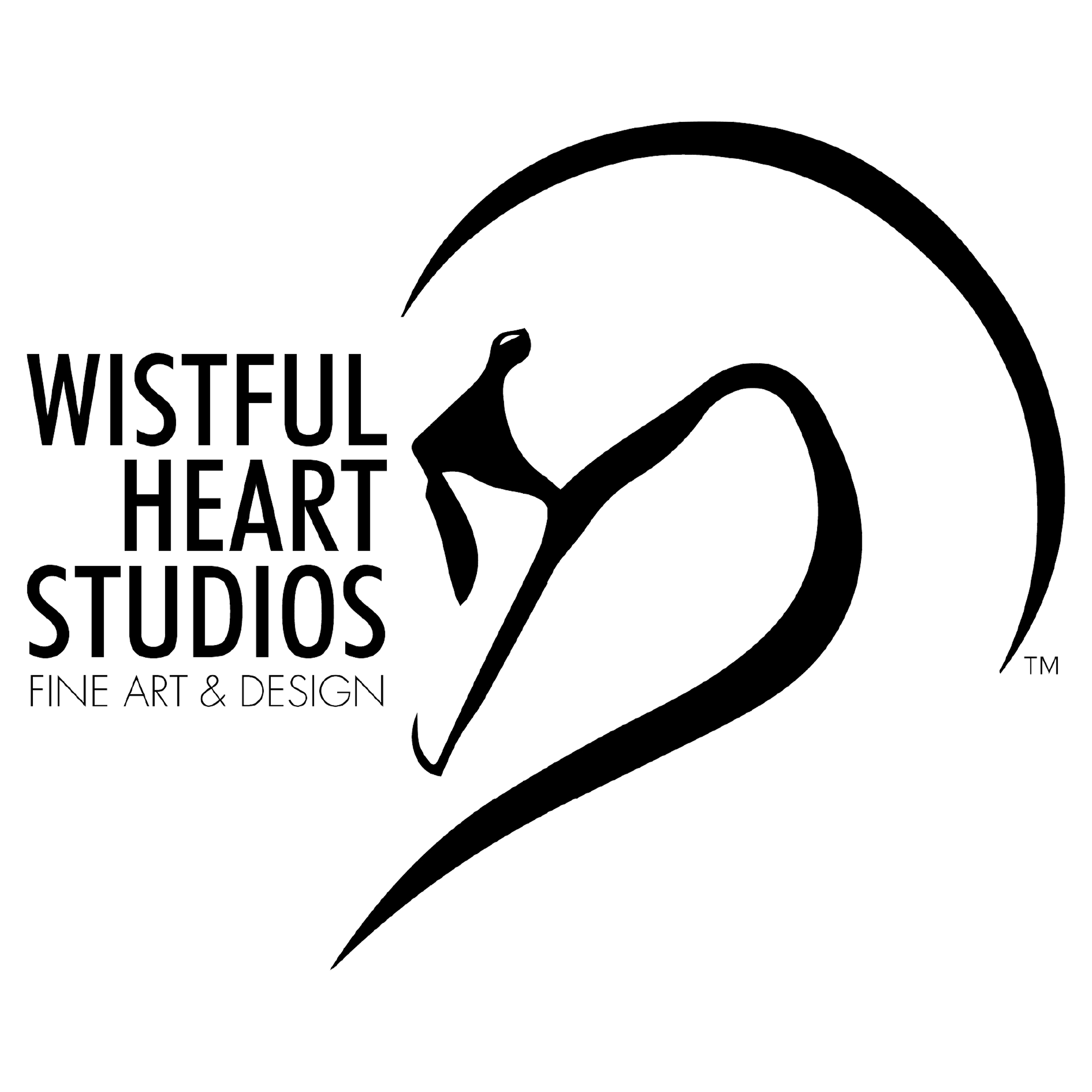 Wistful Heart Studios Fine Art & Design Logo