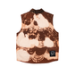 Sepia Brushstrokes Workwear Vest